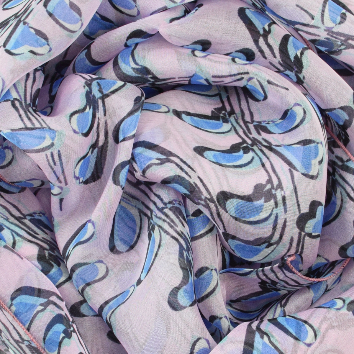 Foulard en soie naturelle imprimée pour embellir les femmes